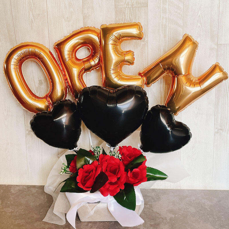 送料無料】開店祝い バルーンギフト オープン 名入れ バルーンアレンジ