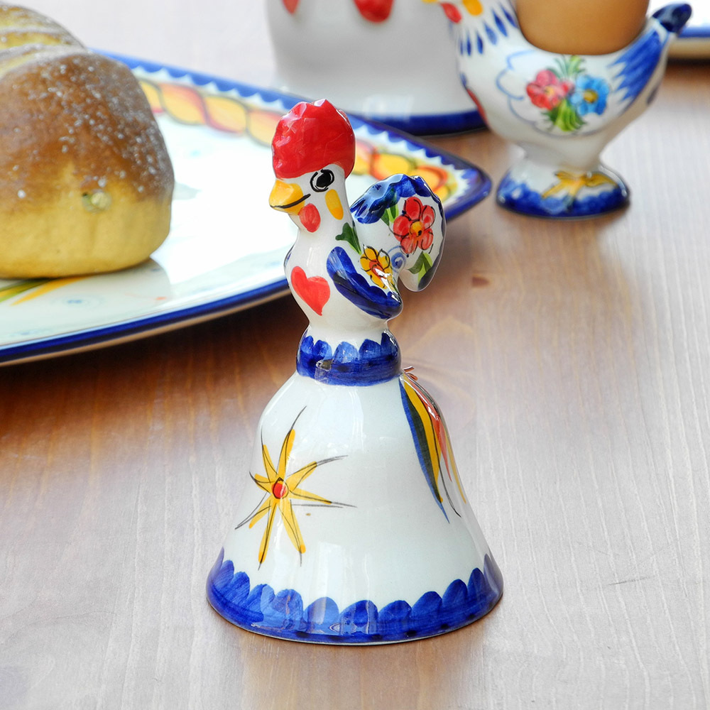 ポルトガル製 ディナーベル 幸せを呼ぶ バルセロスの鶏 朝食