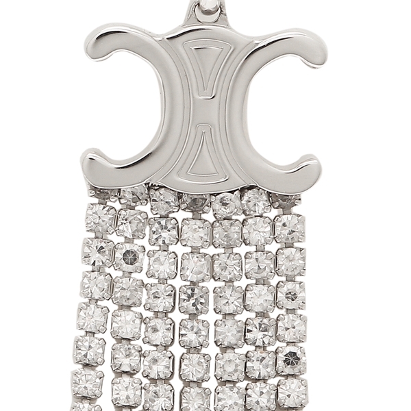 セリーヌ ピアス トリオンフフリンジ 片耳 シルバー ユニセックス