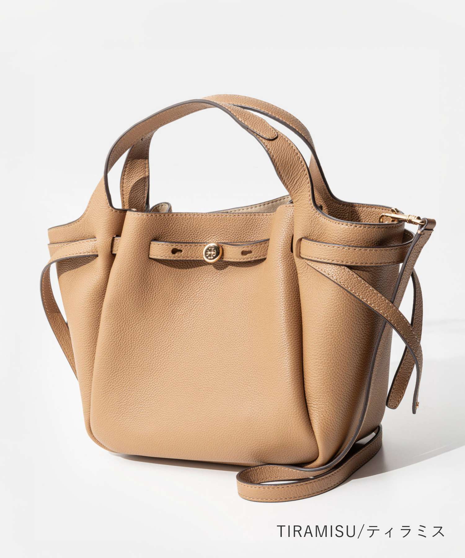 トリーバーチ TORY BURCH Romy ロミー PEBBLED SATCHEL ペプルド