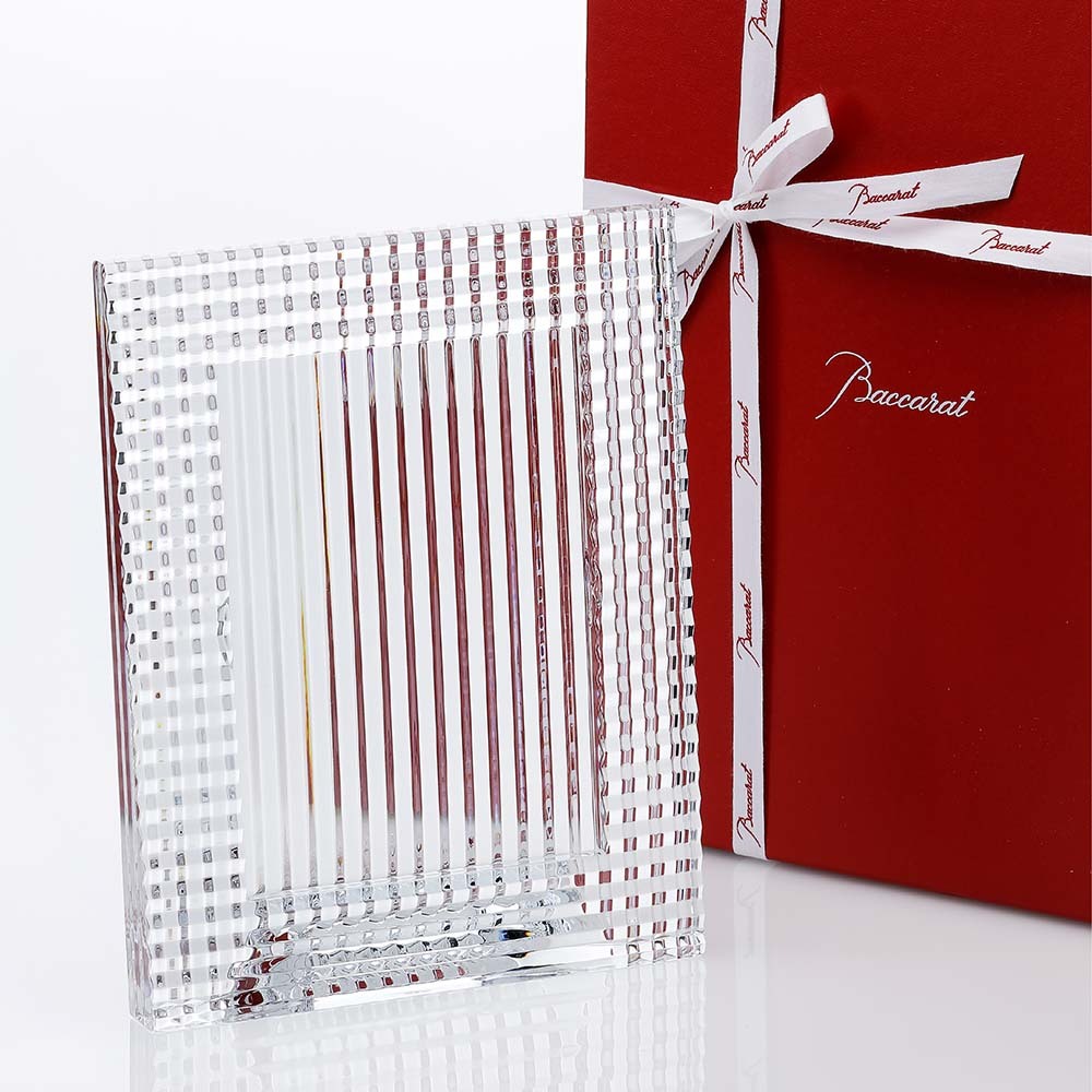 Baccart バカラ アイフォトフレーム 名入れ彫刻代込み 記念品