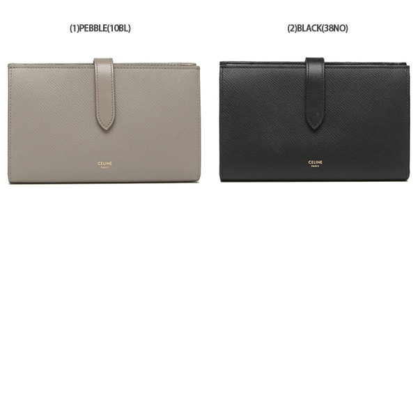 セリーヌ 二つ折り財布 ラージストラップウォレット レディース CELINE