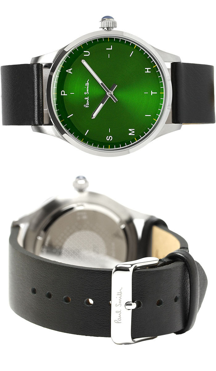 ポールスミス Paul Smith 腕時計 メンズ 革ベルト 41mm レザー