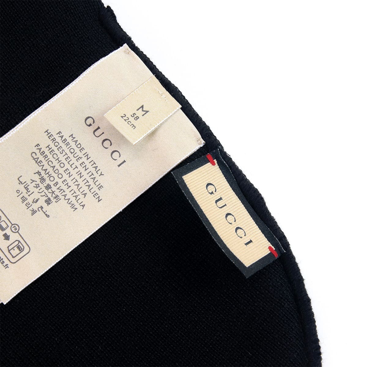 グッチ ニット帽 メンズ 正規品 GUCCI 帽子 ニット帽 メンズ エン