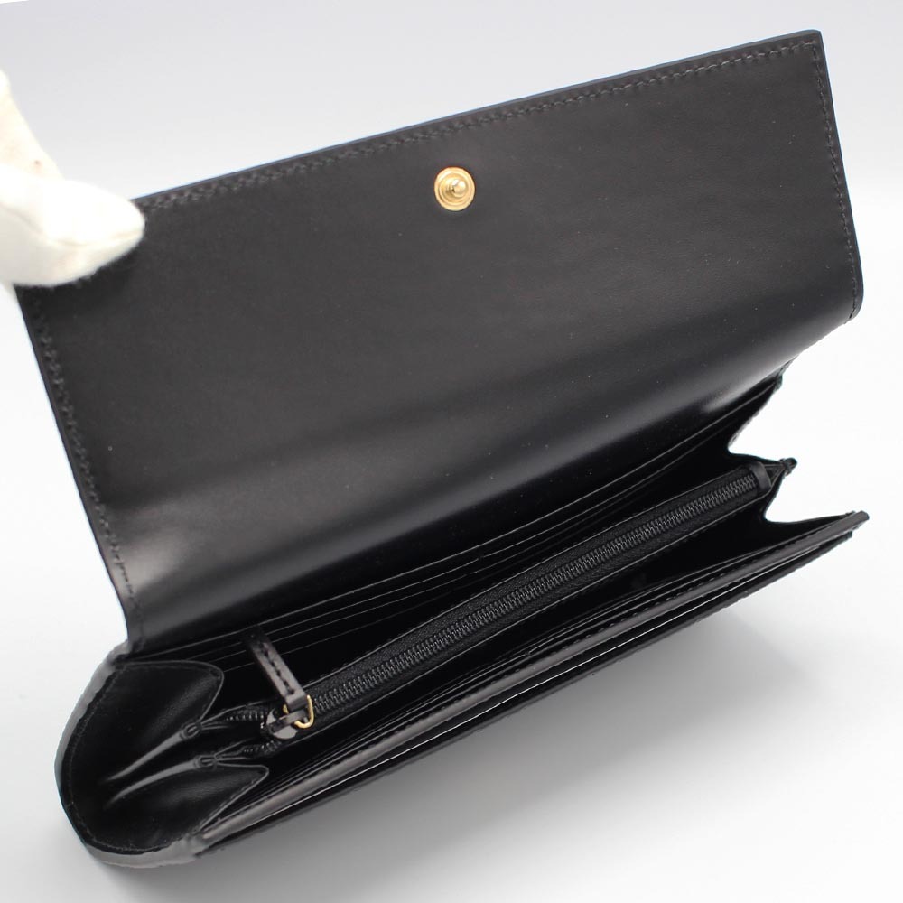 グッチ GUCCI 長財布 779785 CWC1G 1000 ブラック グッチシマ レザー