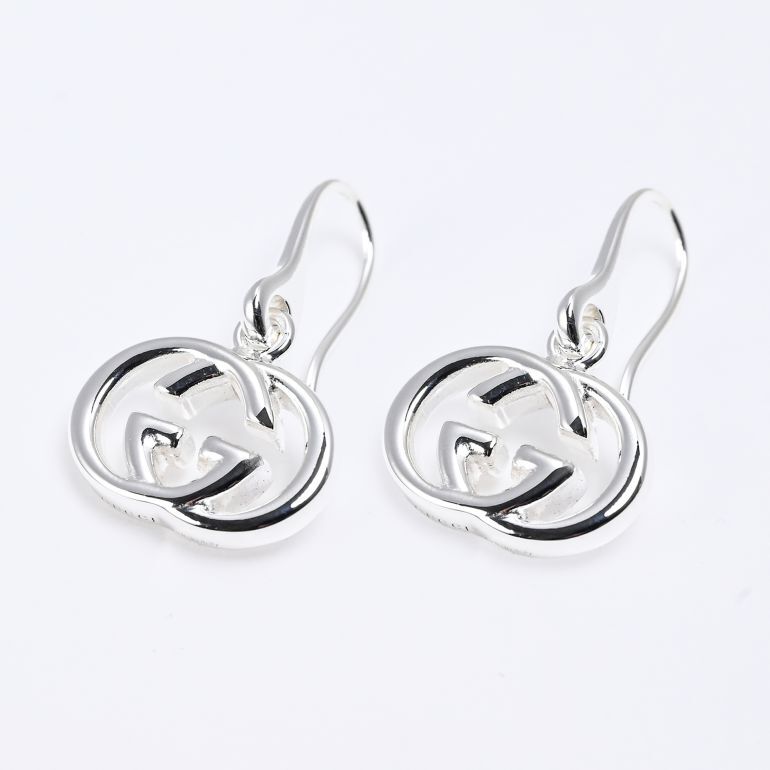 グッチ GUCCI ピアス GGロゴ イヤリング GUCCI シルバー925 223321