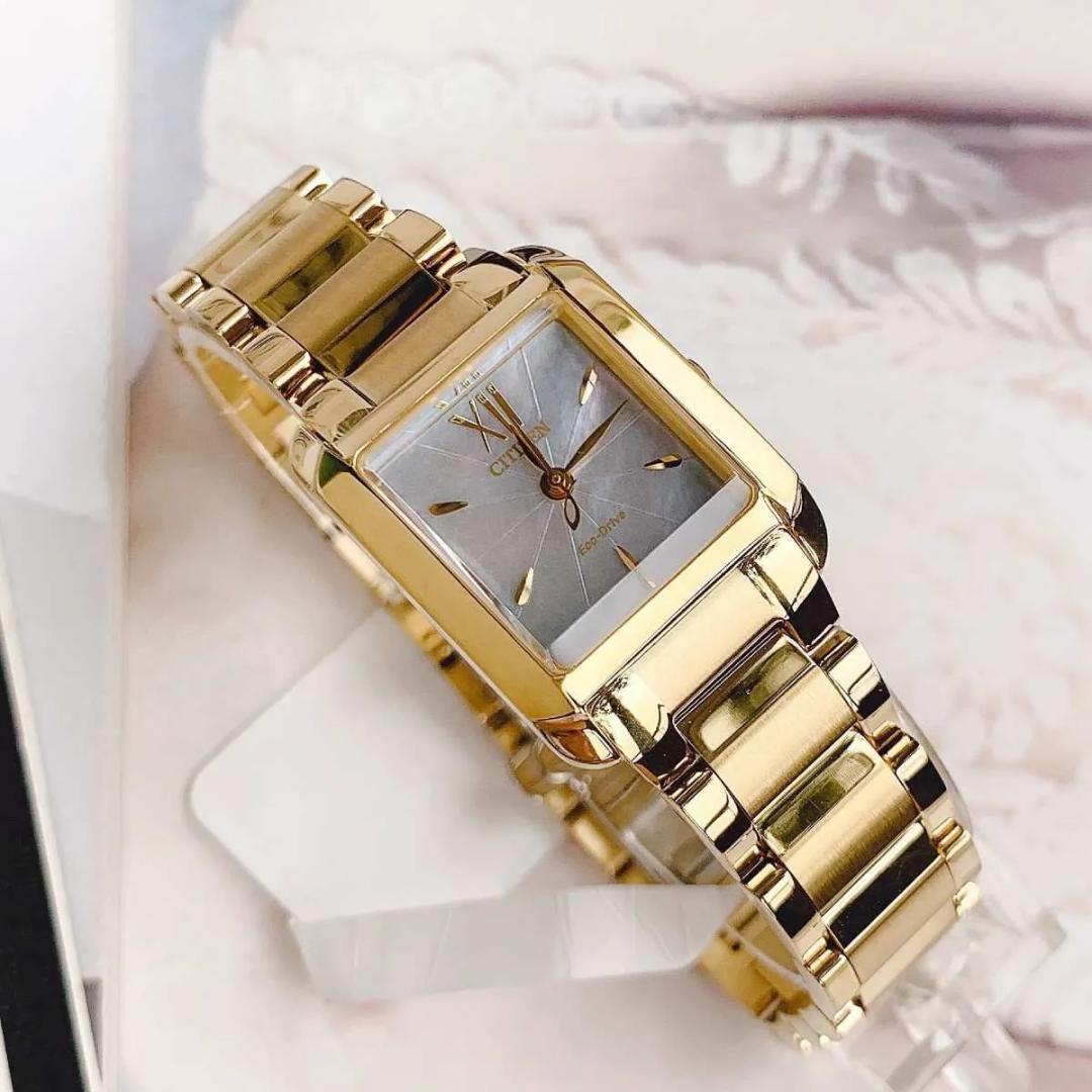 送料無料・ラッピング可】 CITIZEN シチズン レディース 腕時計 【電池