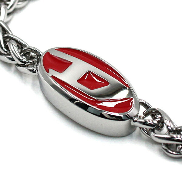 DIESEL ディーゼル ブレスレット アクセサリー メンズ シルバー