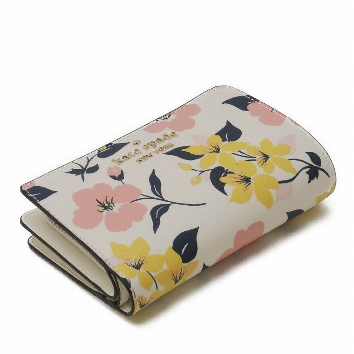 ケイトスペード KateSpade 財布 二つ折り財布 レディース 花