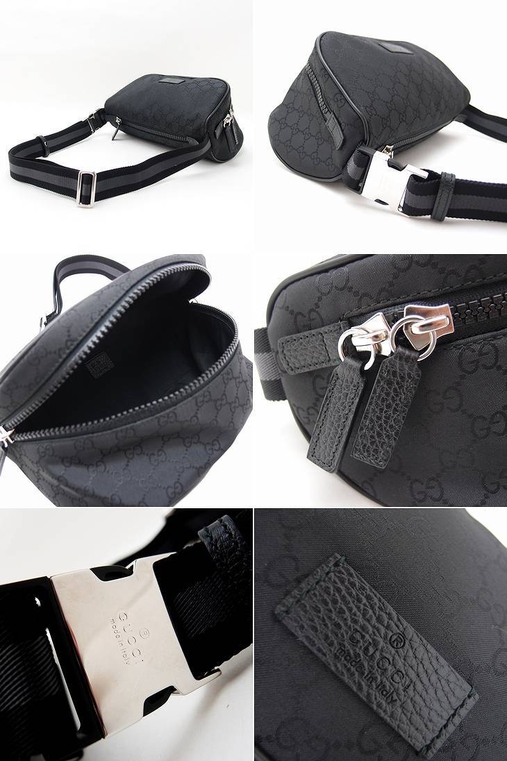 グッチ バッグ メンズ GUCCI ショルダーバッグ 斜めがけ ウエスト