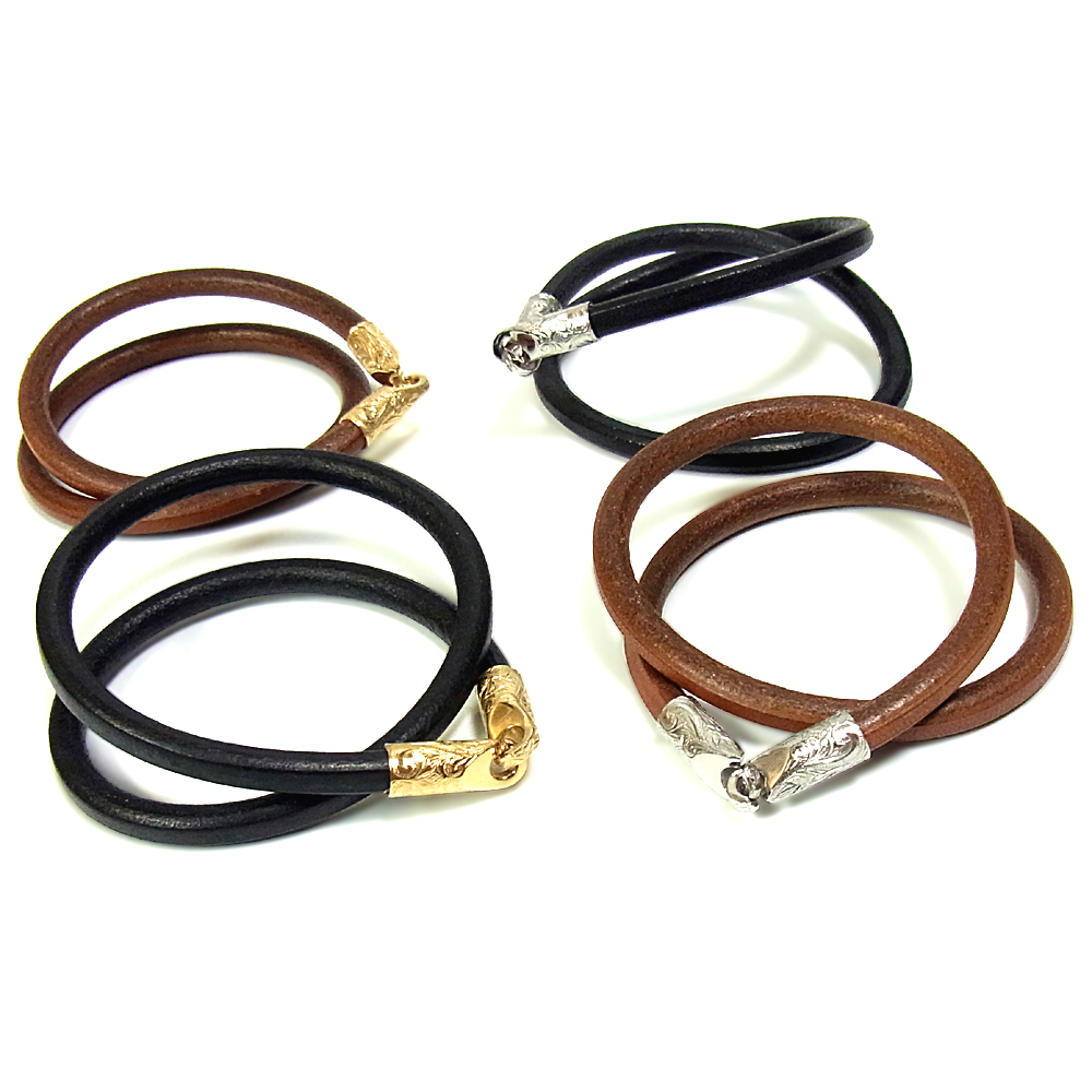 ハワイアンジュエリー ブレスレット スクロール レディース メンズ