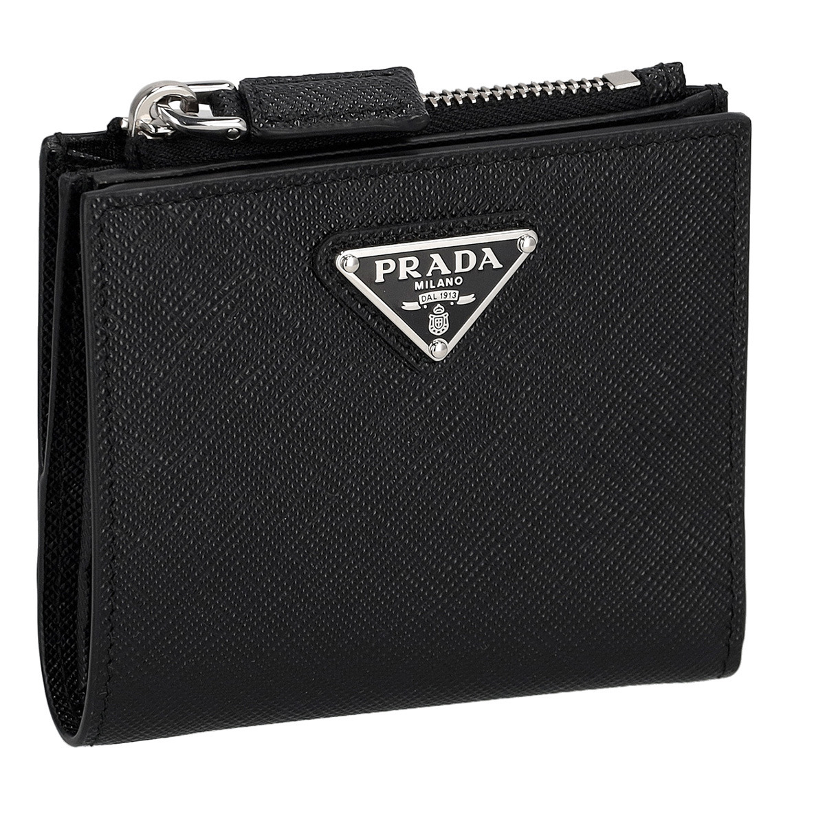 プラダ PRADA 財布 二つ折り財布 小銭入れ付き サフィアーノレザー