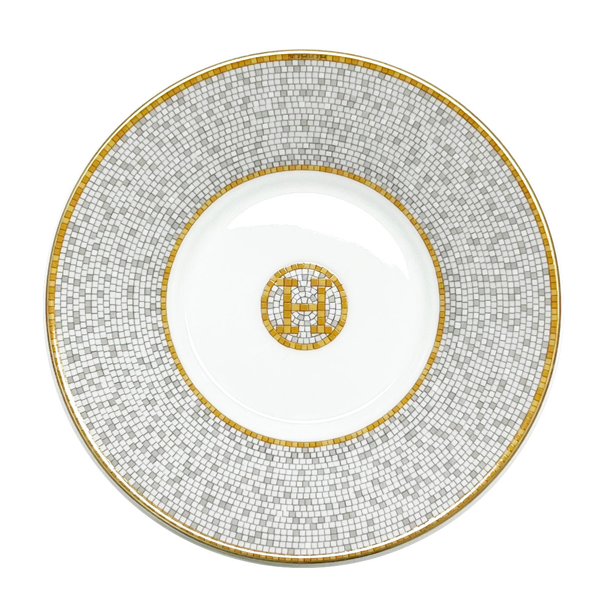 エルメス 食器 ペア HERMES 026016P MOSAIQUE AU 24 OR モザイク