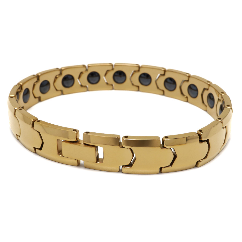 タングステン 傷つかない 磁気ブレスレット メンズブレスレット メタル