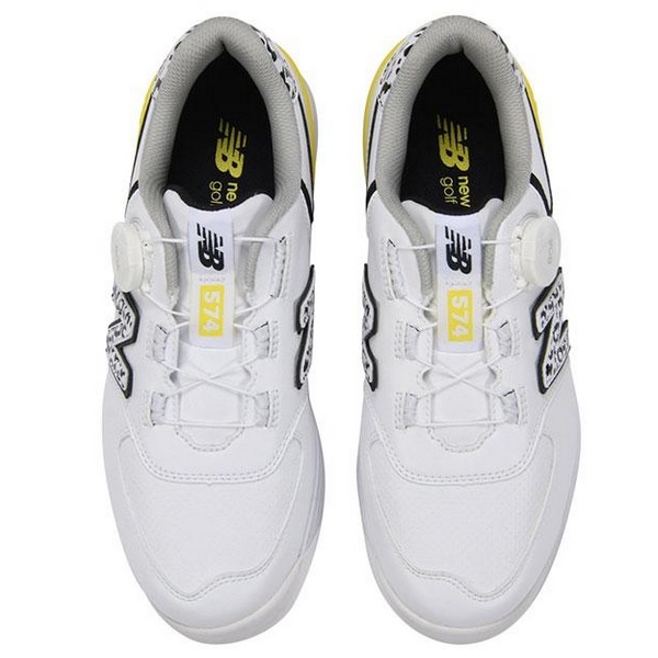 ニューバランス ゴルフシューズ 574 v3 SL BOA WGBS574 スパイクレス