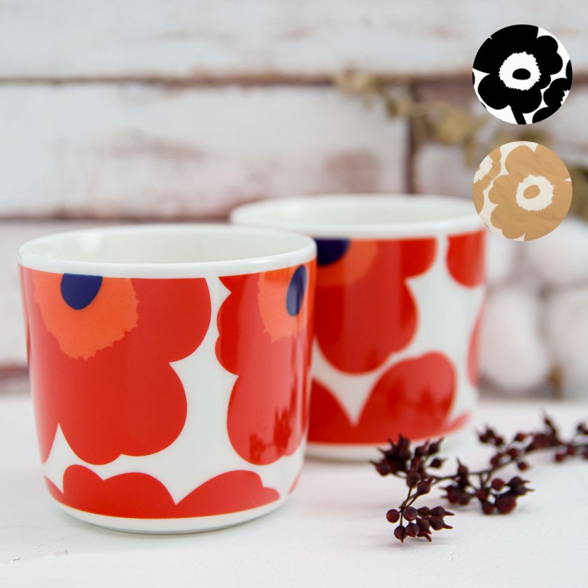 マリメッコ カップ ペア 2客 marimekko コーヒーカップ コップ