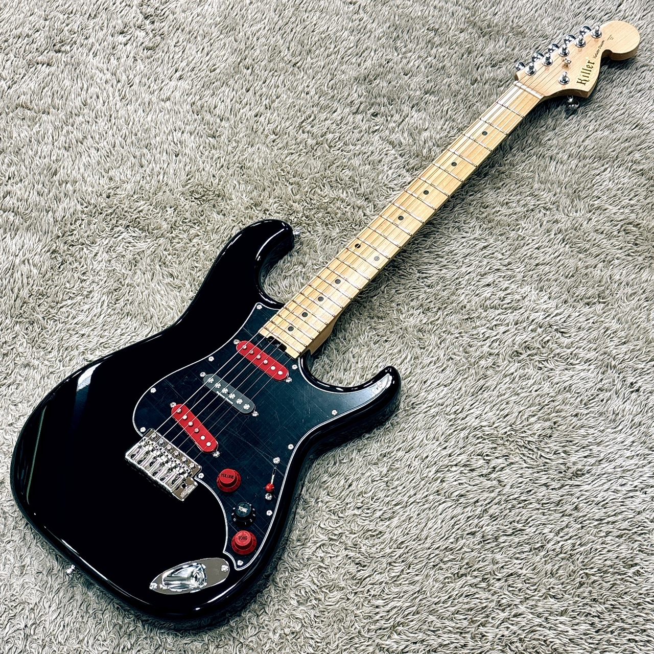 Killer KG-Violator Deacon Akira Takasaki custom 3S / Solid Black