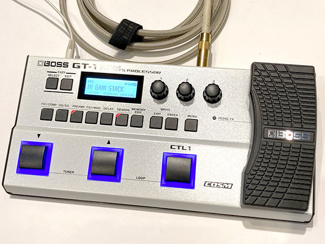 BOSS GT-1-WH 【限定生産モデル ホワイトカラー】（新品）【楽器検索