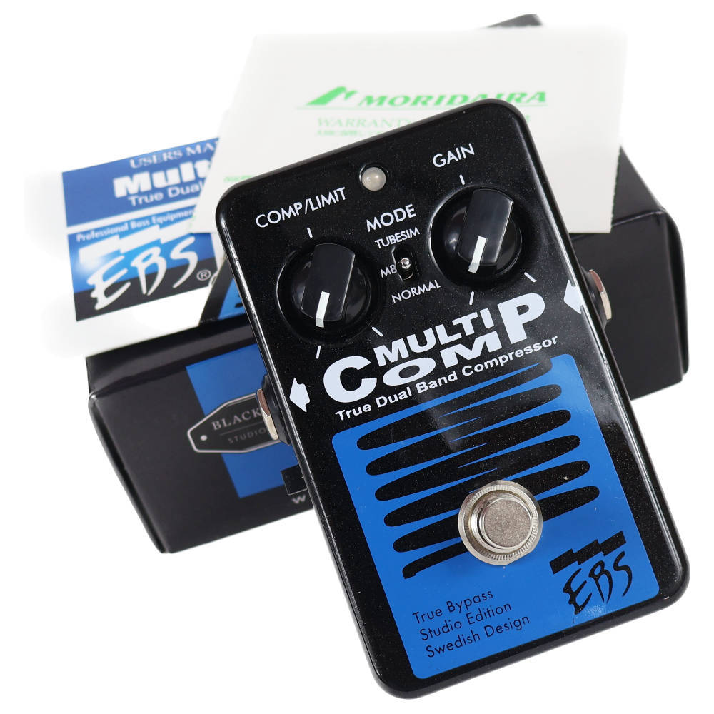 ebs EBS イービーエス/エフェクター/ベース用コンプレッサー/MultiComp