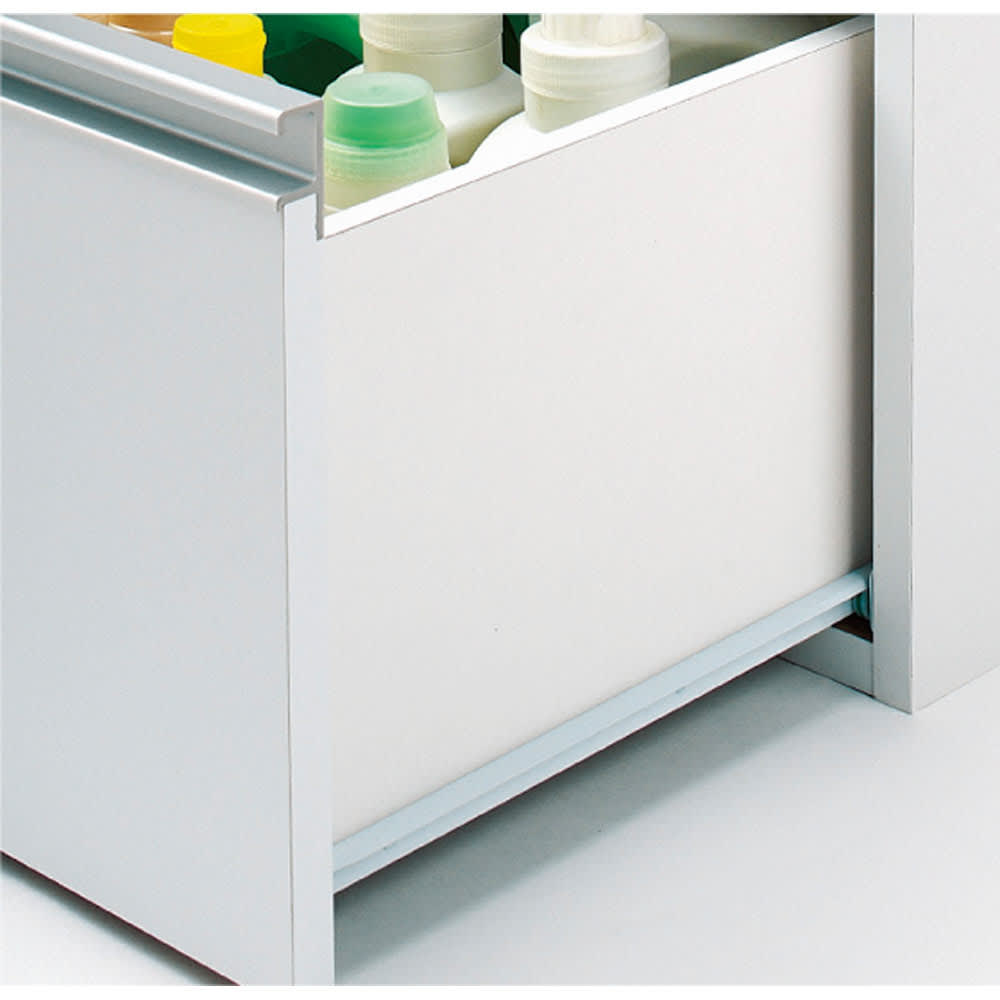 組立不要 収納物に優しい サニタリーすき間チェスト 幅45cm 通販