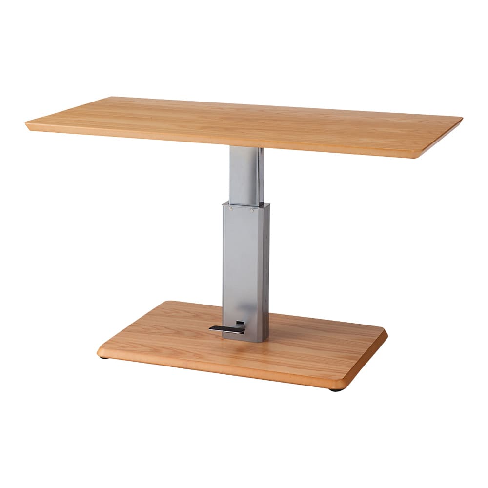 幅120cm］ 移動がしやすいキャスター付き昇降式テーブル 通販 - ディノス