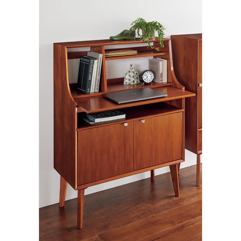 北欧ビンテージ風Vライティングデスク 通販 - ディノス