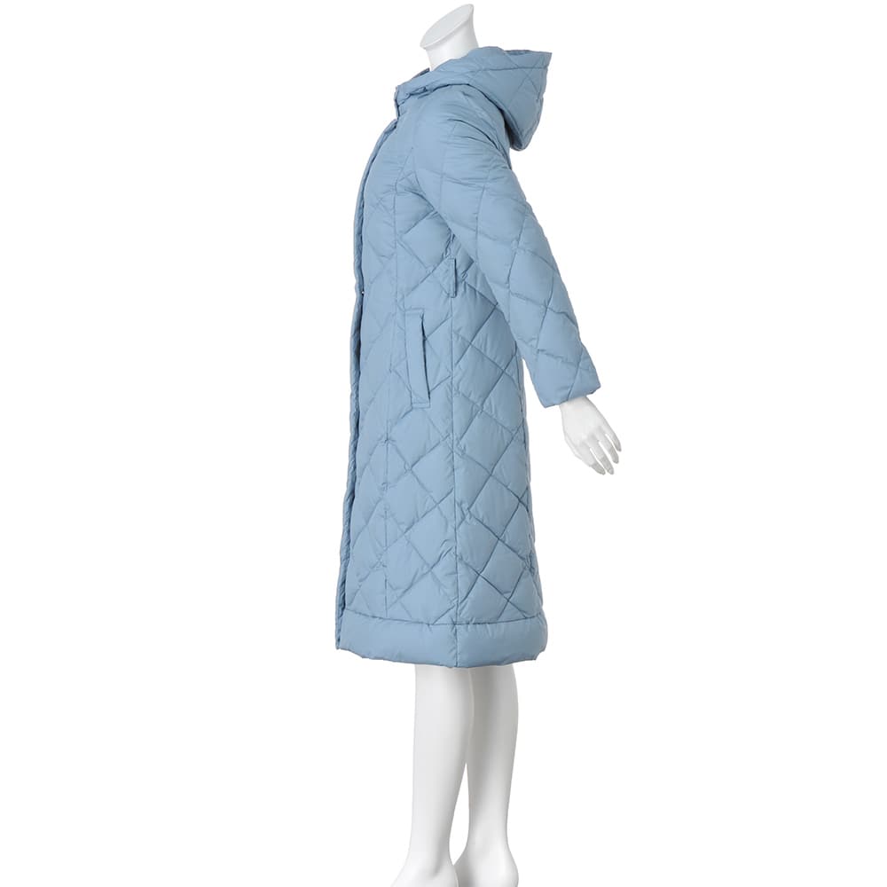 フェイクファー付き ロングダウンコート 通販 - ディノス