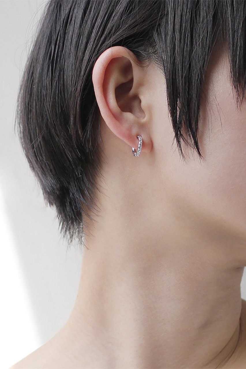 AYAMI jewelry(アヤミ ジュエリー)｜Pave ミニフープイヤリング