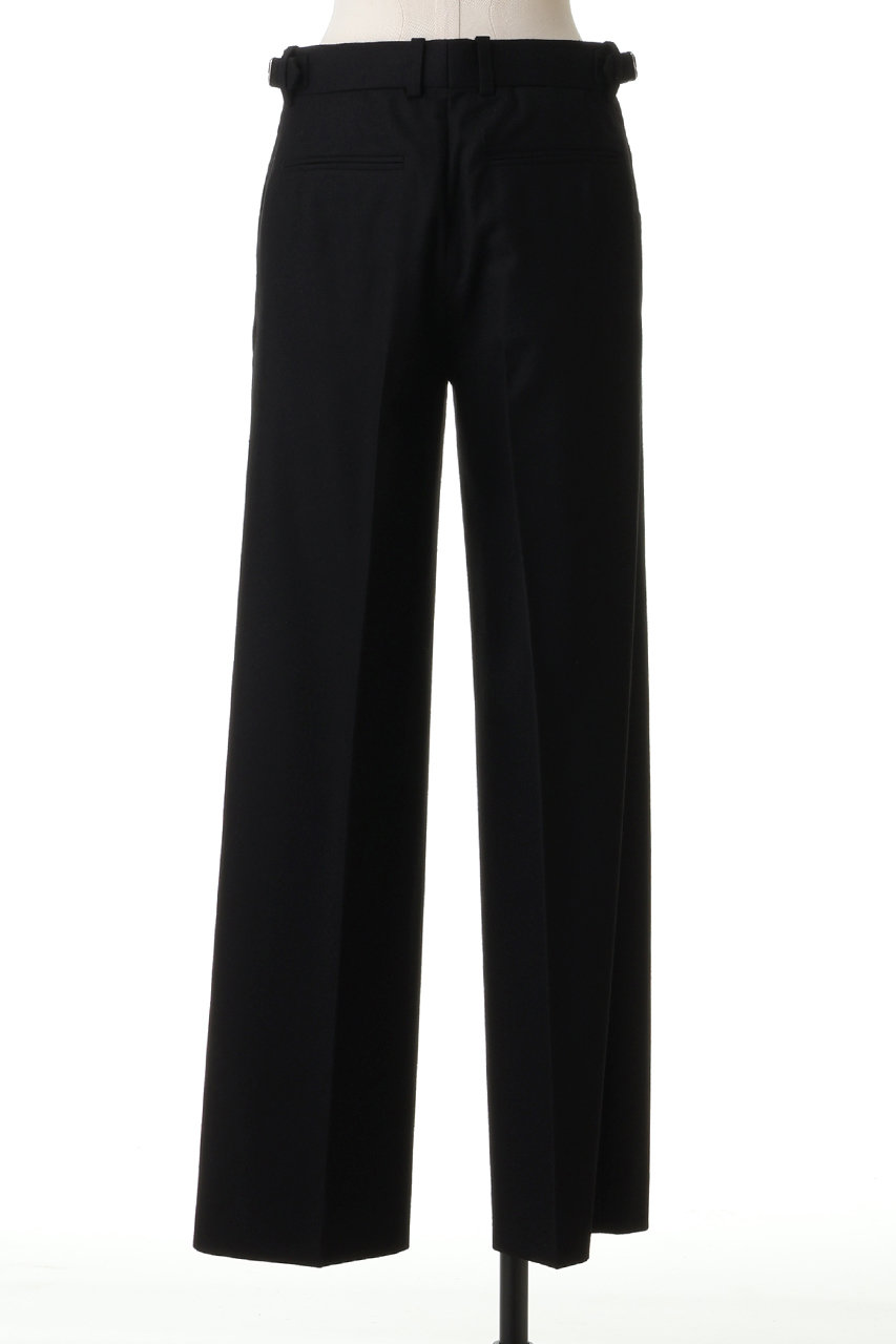 BLAMINK(ブラミンク)｜サイドベルトパンツ/ブラック の通販｜ELLESHOP