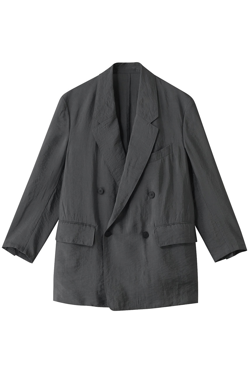 CURRENTAGE(カレンテージ)｜ダブルジャケット/グレー の通販｜ELLESHOP