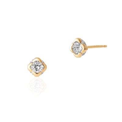 K10ホワイトゴールド ピアス | 112046153209 | 【公式】4℃ジュエリー