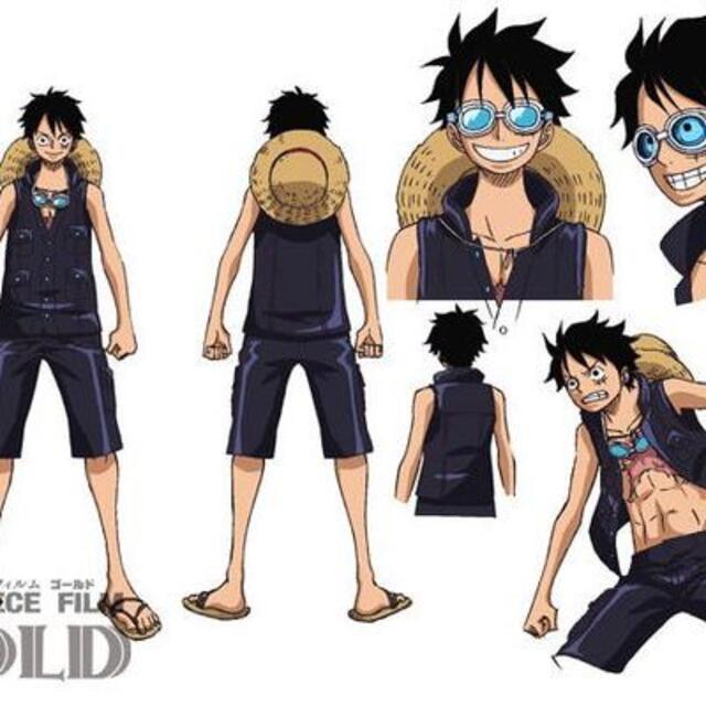 ONE PIECE】ルフィ（FILM GOLD ver.A）【アクキー】の通販 by