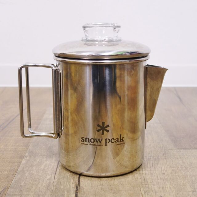 Snow Peak - 廃番 スノーピーク snowpeak ステンレスパーコレーター6
