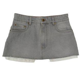 MIU MIU - 新品未使用 MIUMIU ミュウミュウ プリーツスカート