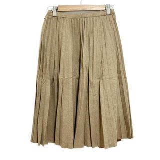 ANAYI - アナイ フロッキーチェックスカート フレア ミモレ ロング 38