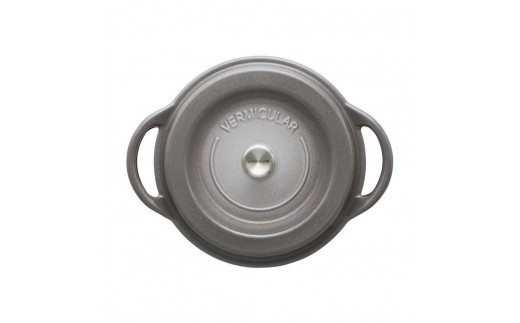 バーミキュラ オーブンポットラウンド18cm（パールグレー） | 鍋 なべ