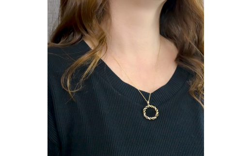 18金 ペンダントトップ k18 ダイヤ 0.24ct ダイヤ ゴールド イエロー