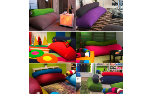 抱き枕 Yogibo Roll Max チョコレートブラウン 茶 ヨギボー ロール