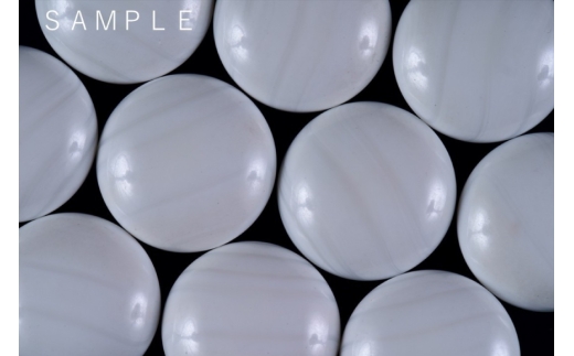 囲碁 碁石 蛤 伝統工芸品 蛤碁石 華印33号 メキシコ蛤貝 使用 欅碁笥