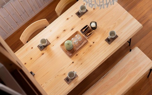 KIMIKI ダイニングテーブルセット (4点セット) M-mo-A56A - 岡山県