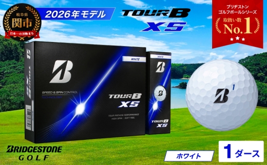 2026年モデル】ゴルフボール TOUR B X ホワイト 1ダース
