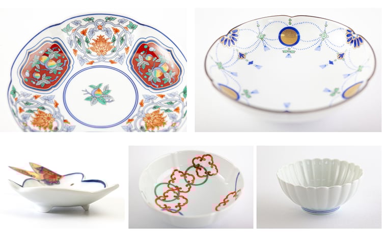 有田焼 其泉 絵皿を楽しむ 5点セット【賞美堂本店】食器 和食器 食器