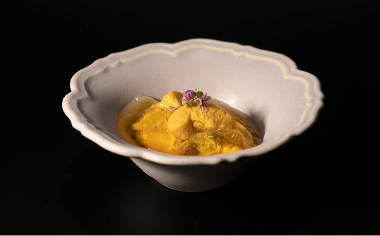 Awabi ware】輪花小鉢 ペアセット（パープル×2） 《決済から3ヶ月前後