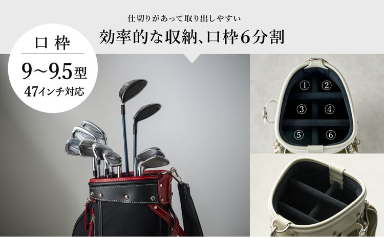 木の庄帆布 ゴルフバッグ クロスハンドル キャディバッグ （選べる