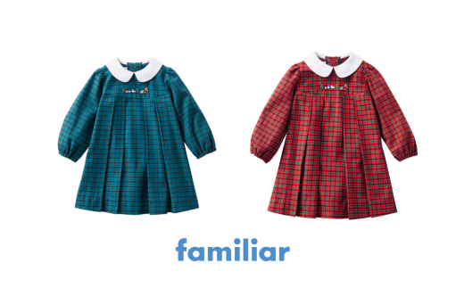 ファミリア リバティ生地 ワンピース 100cm ファミリアオリジナル