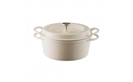 バーミキュラ オーブンポットラウンド22cm（ナチュラルベージュ） | 鍋