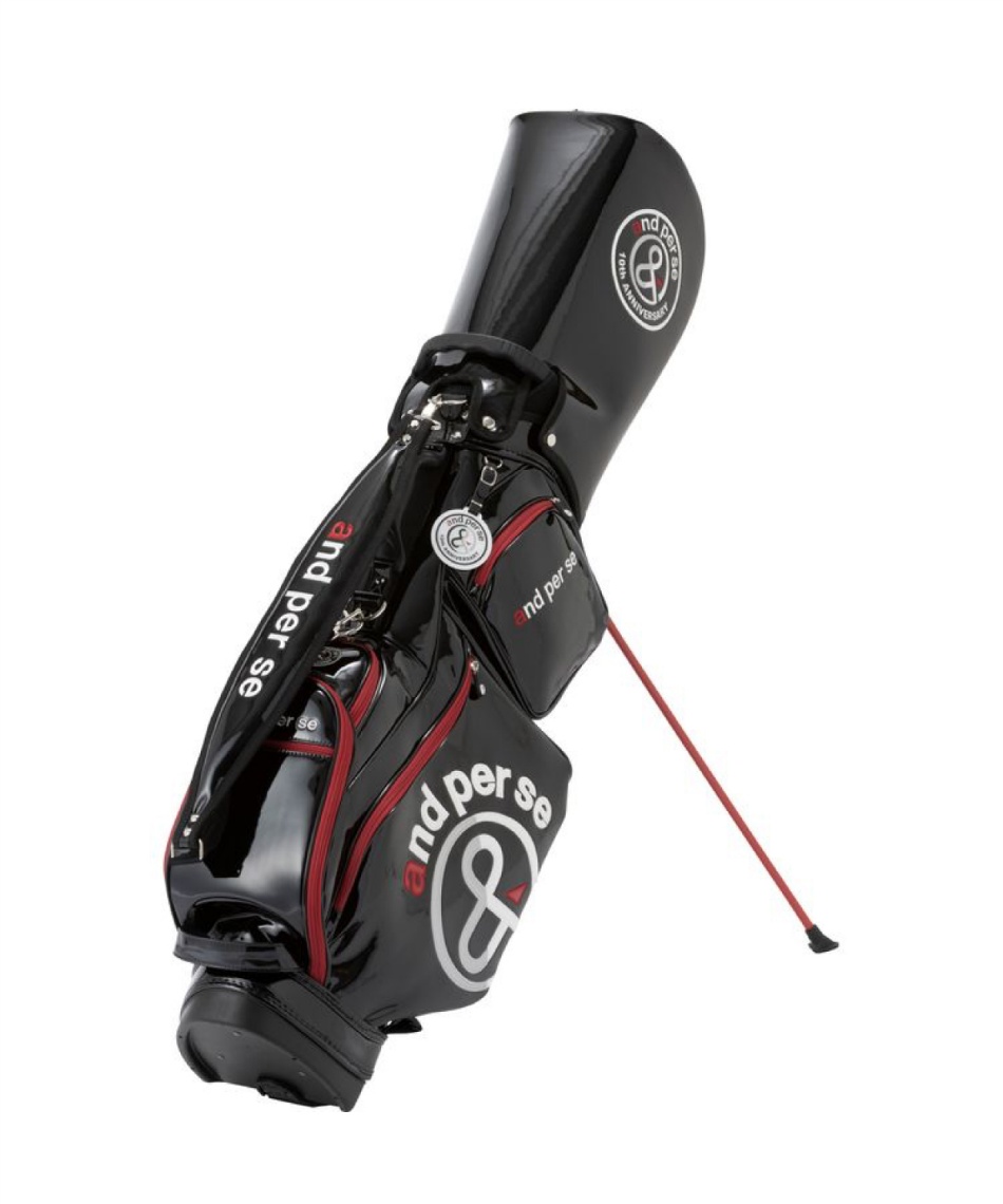 アンパスィ(and per se) スタンドキャディバッグ ゴルフバッグ AUA7002
