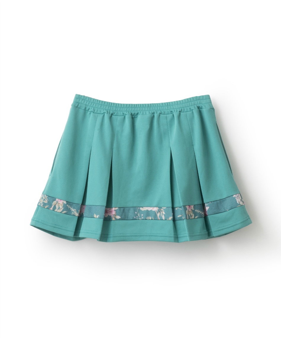 アドミラル(Admiral) テニスウェア スコート フラワーラインボックス