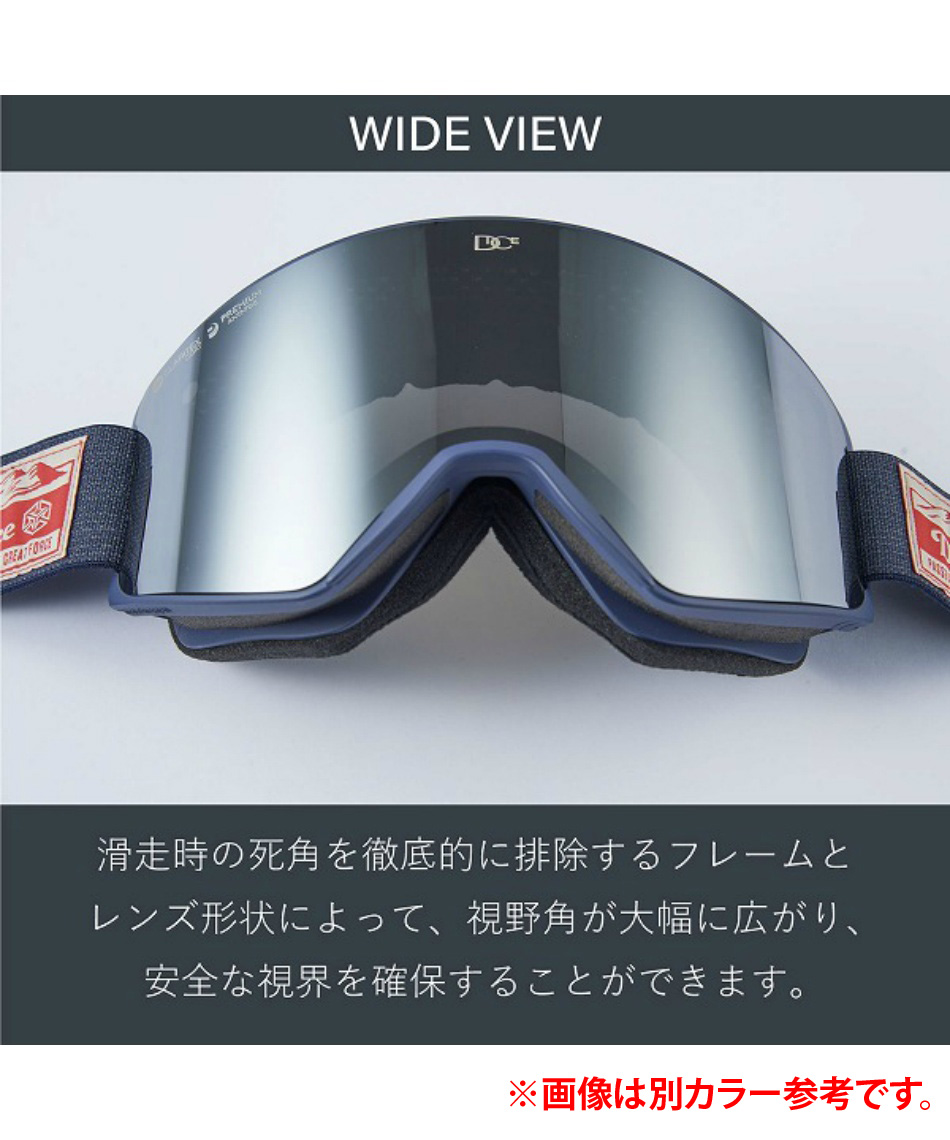 ダイス(DICE) スキー スノーボードゴーグル 偏光レンズ SHOWDOWN
