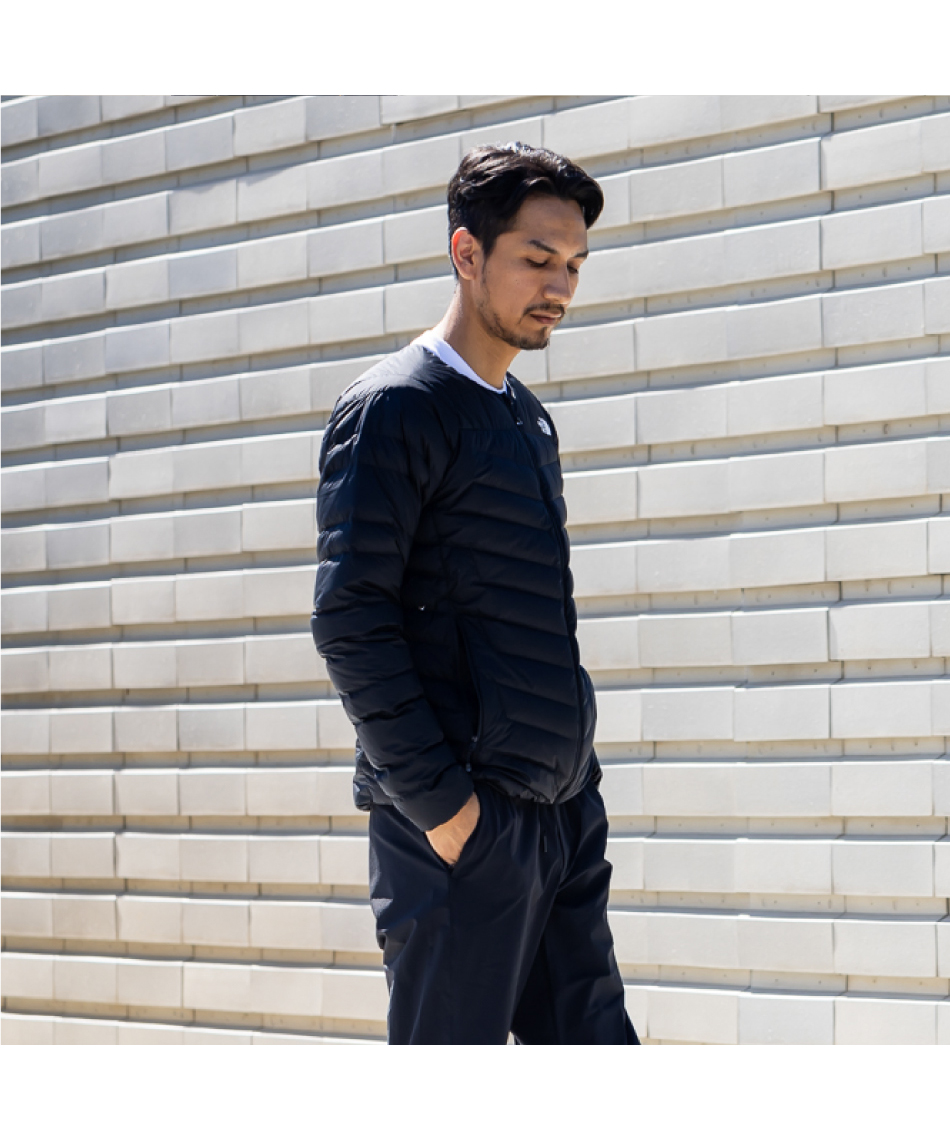 ダウンジャケット サンダーラウンドネックジャケット Thunder